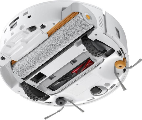 Roborock Qrevo Curv 2 FlowX Σκούπα Ρομπότ με Χαρτογράφηση Laser & Απορρόφηση 20000Pa Λευκή