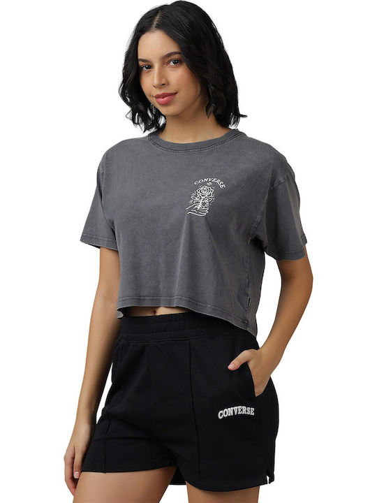 Women's Crop T-shirt Anthracite