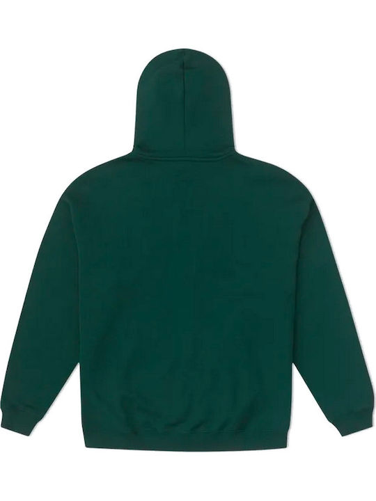 Geacă cu Glugă Verde Închis