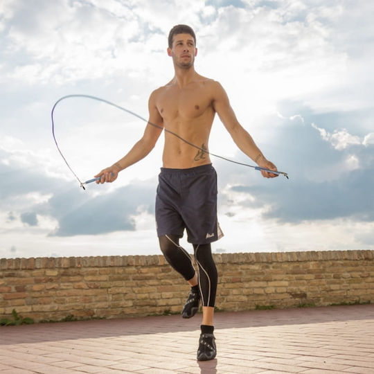 Aluminum Jump Rope Bearings Pro Fitness Blue-black S06