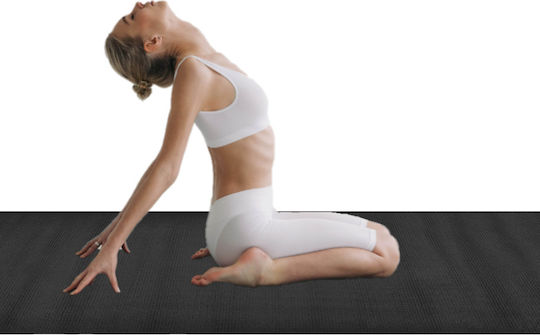 Aqua-Sport Yoga Trainingsmatte Schwarz