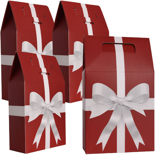 Mona Paper Christmas Gift Bag 22x7x15cm 4 Pieces
