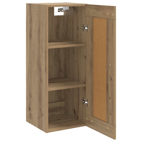 vidaXL Bathroom Cabinet 34.5x34x90cm Oak