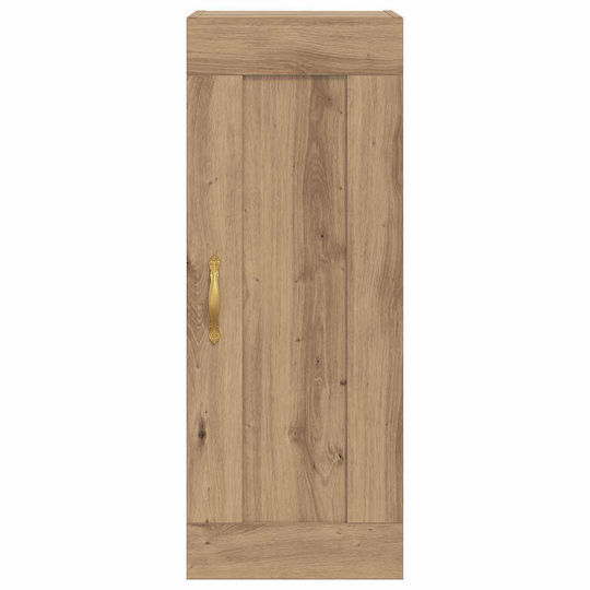 vidaXL Bathroom Cabinet 34.5x34x90cm Oak