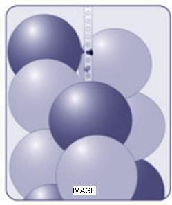 Ballon-Zubehör Girlandenband 5 M 1 Stück