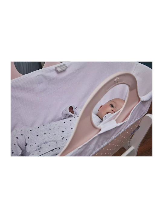 Tommee Tippee Sleepee Пластмасова кошара с основа Розов