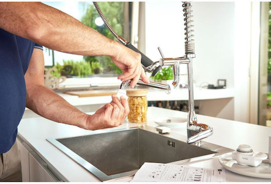 Laica Genova Wasserfilter Für Wasserhahnmontage Aktivkohle 0.1 μm