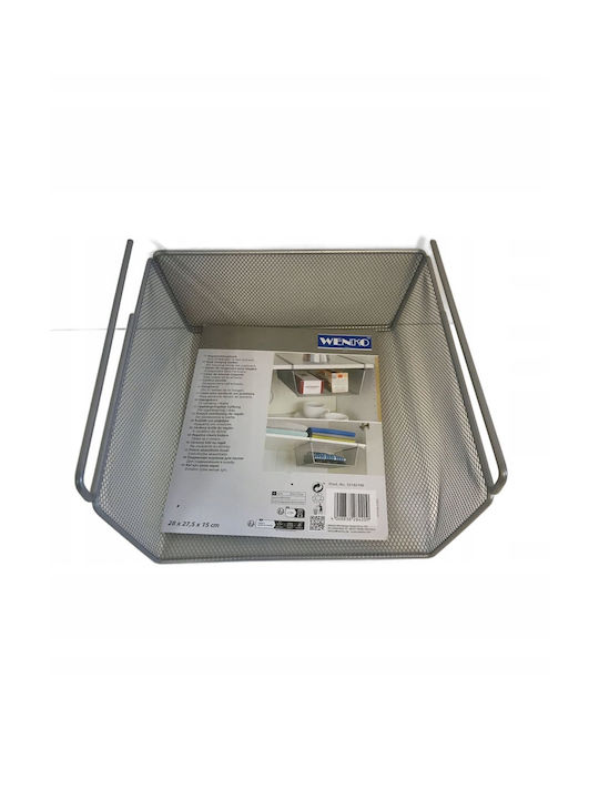 Wenko Pendant Shelf 28x15x27.5cm Silver