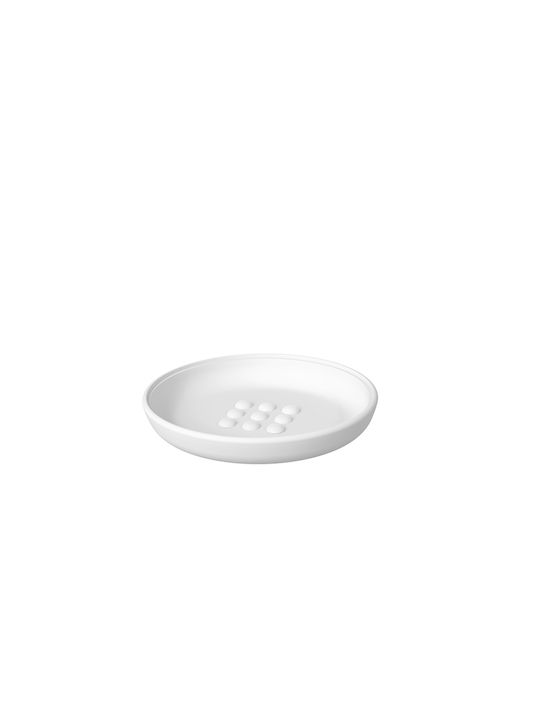 SteweHome Σετ Πατάκια Μπάνιου STE-034648-P34648 Λευκό 18x18εκ. 5τμχ