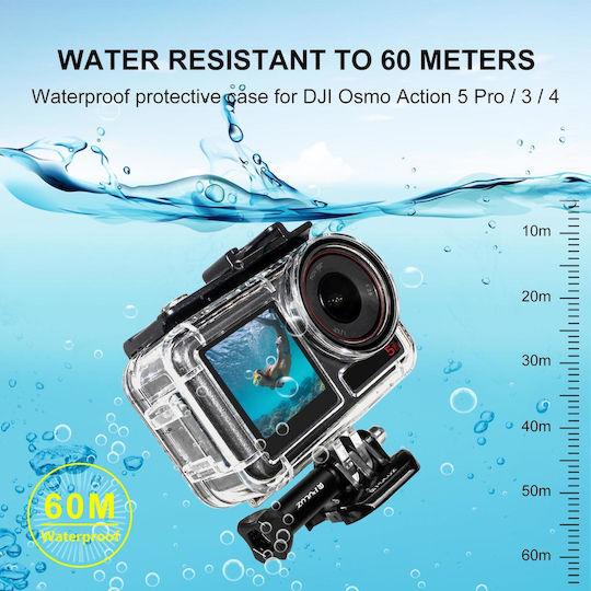 Waterproof Case Dji Osmo Action 3 4 5 Pro
