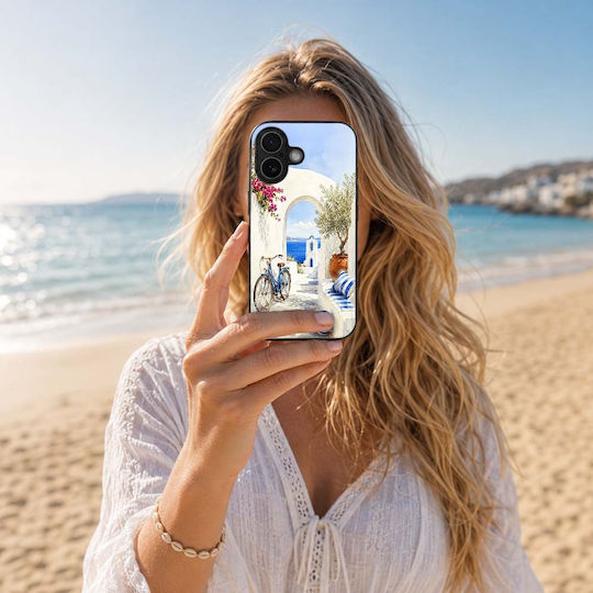 Калъф Sonique Greek Island Muse Series Motorla Moto G73 5g Пътуване В Егейско море