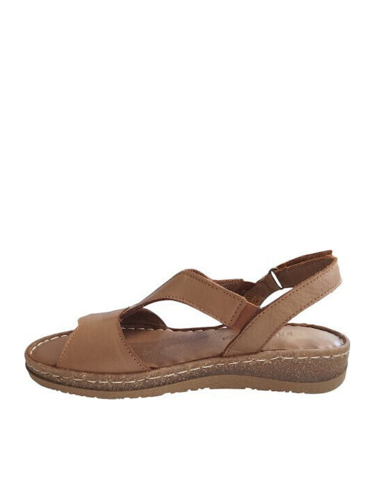Leather Women's Anatomic Tabac Brown Sandals