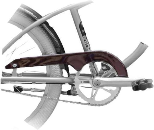 Pegas Mini 16 Chain Guard Burgundy