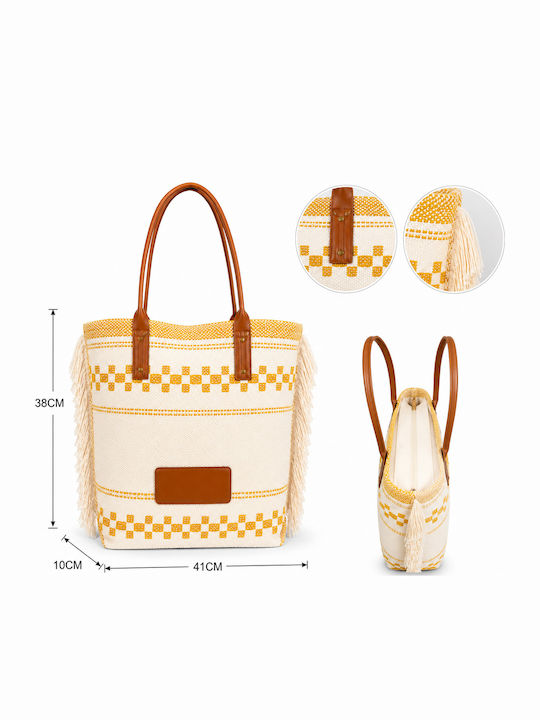 Frottee Strandtasche Gelbe RZ555-5