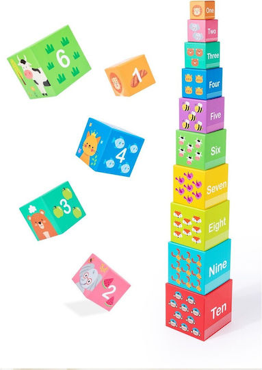 Alista Home Jucărie de Stivuire pentru 3+ Luni
