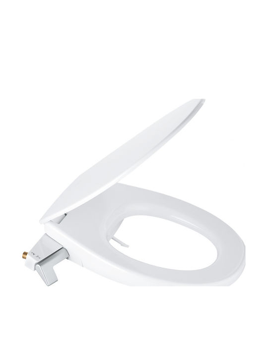 Grohe Bidet Plastic Toilet Seat Alpine White Bau Ceramic 46.9cm