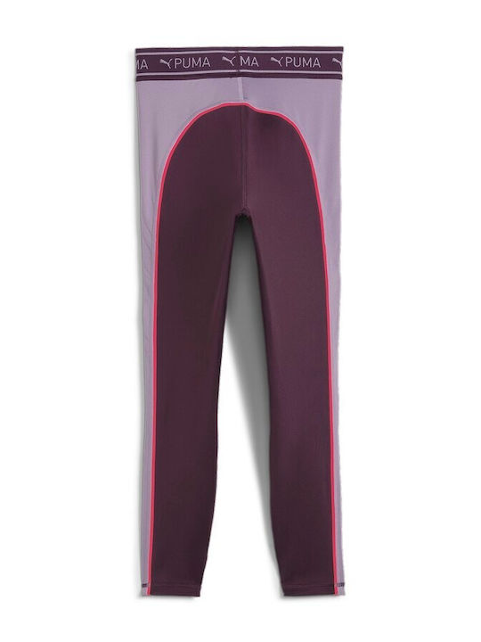 Women's Cropped Training Legging Purple