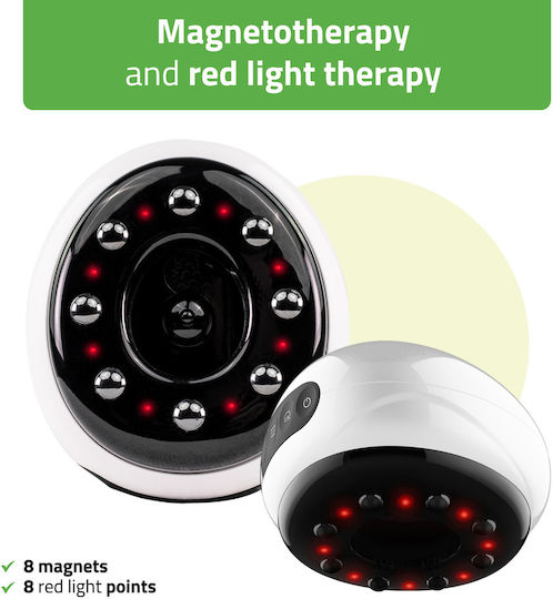 Habys Massage Device for Waist & Body Anti-Cellulite with Heating Function Red