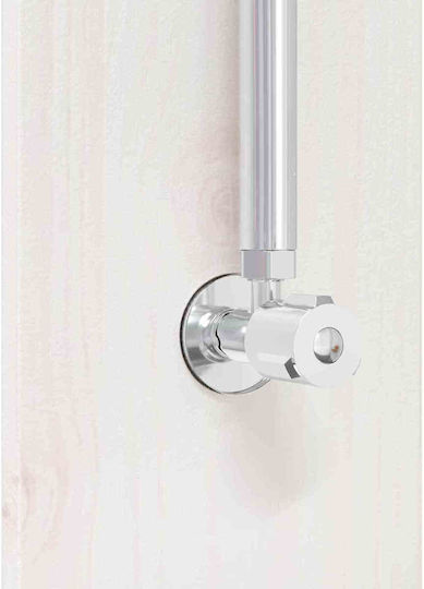 vidaXL Pool Shower 19x246 cm White