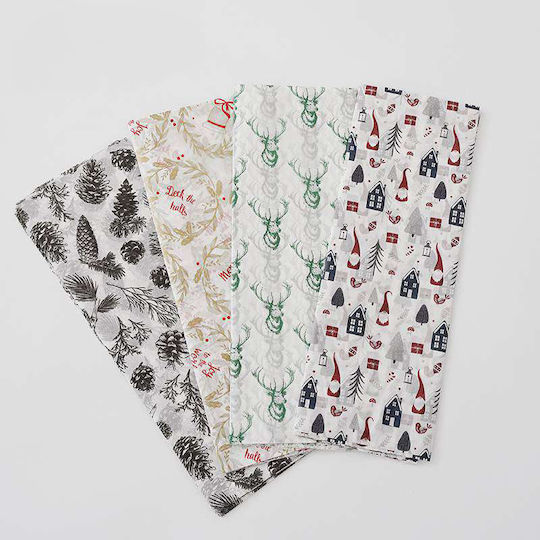 Floral Paper "natural Elements" Pine Cones Sheets 50x70 Cm 10 Pcs