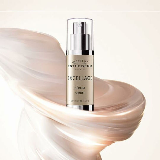 Institut Esthederm Excellage Moisturizing and Anti-aging Serum for Face with Centella Asiatica and Niacinamide for Brightening and Firming 30ml