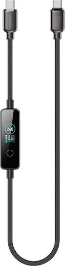 4Smarts USB 2.0 Cable USB-C male - USB-C 240W PD Μαύρο 1.2m 543240