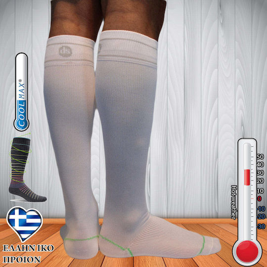 Dimi Socks Graduated Compression Socks Compression Class 1 White