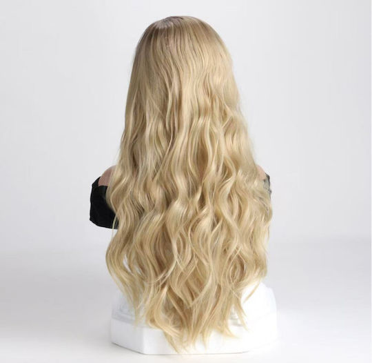 Aph Perücken Für Rollenspiele Blond Lockiges Langes Haar Wig Blonde Lockiges Langes Haar Perücke-284