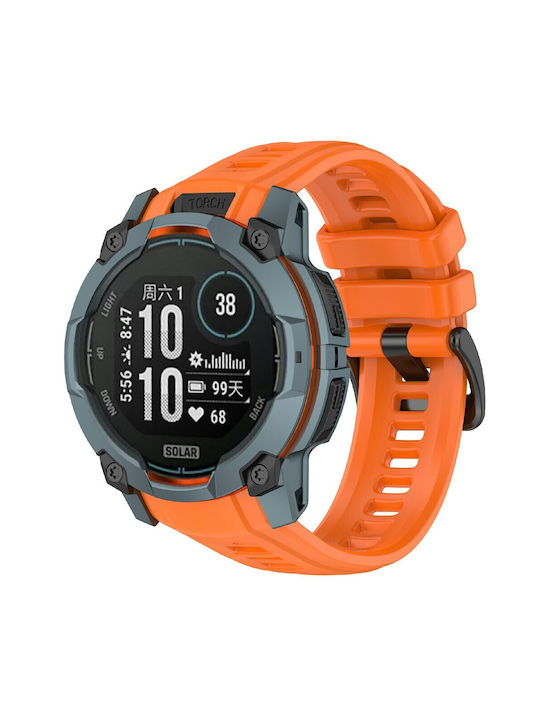 Curea Silicon Portocalie (Garmin Instinct 3 (45mm))