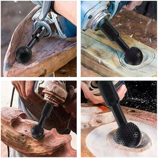 Freza Sferică Ball Nose 40mm Pentru Polizor Slefuire Lemn