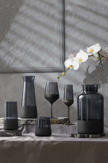 SteweHome SteweHome Set Brillen Weißwein Glas Grau 4 Stück