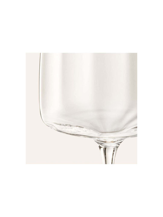 SteweHome Glass for White and Red Wine in Red Colour