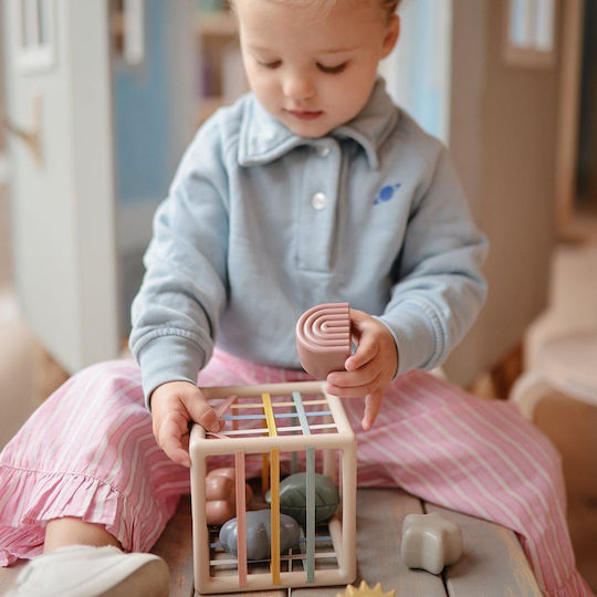 Mushie Shape Sorting Toy for 10+ Months