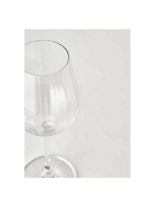 SteweHome Set of Glasses for White and Red Wine Made of Crystal 18 Pieces