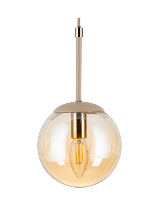 HowHomely Verstellbare Deckenleuchte Beiges mit E14 Lampenbirnensockel