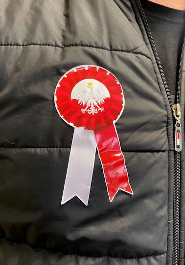 Sticker Rosette Polish Eagle 1 Pc