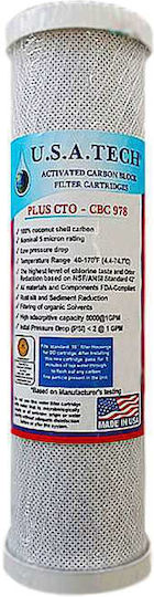 USA Tech Double Countertop Water Filter Device with Replacement Filter WFI0519