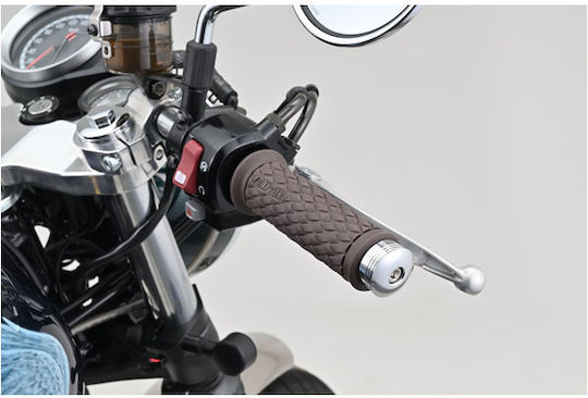 Daytona Σετ Αντάπτορες Bar-end Καθρέπτες Μοτοσυκλέτας Harley Davidson Άλλες Μοτοσυκλέτες 1" Τιμόνι Χρώμιο Bar End Mirror Adaptor Set Chrome