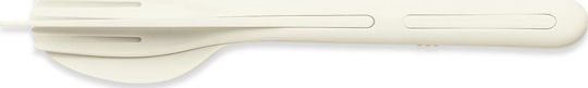 Koziol 3-piece Cutlery Set Klikk White 4003525