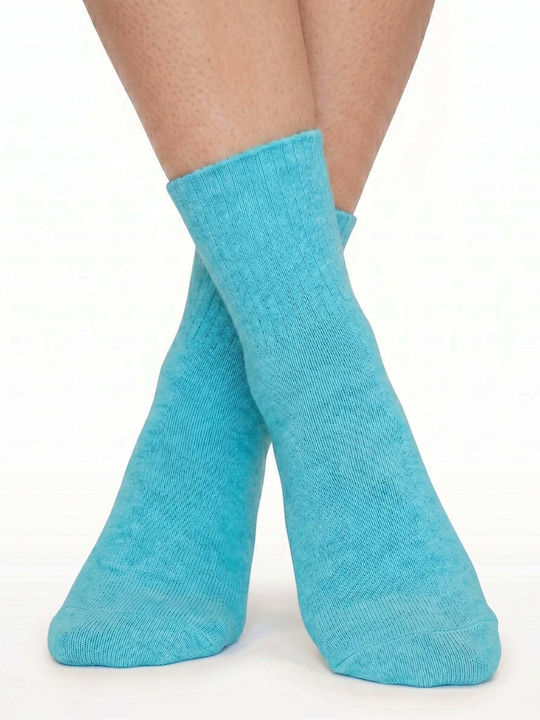 Dimi Socks Γυναικείες Κάλτσες Τιρκουαζ Dimi Socks Γυναικείες Κάλτσες Τιρκουαζ
