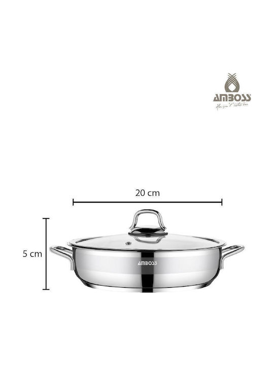 SteweHome Pans Set with Non-stick Coating 4 Pieces