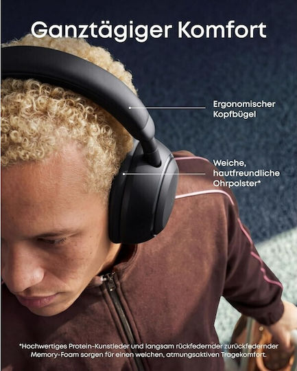Anker Soundcore Space 2 Безжични Bluetooth Over Ear Слушалки Черни