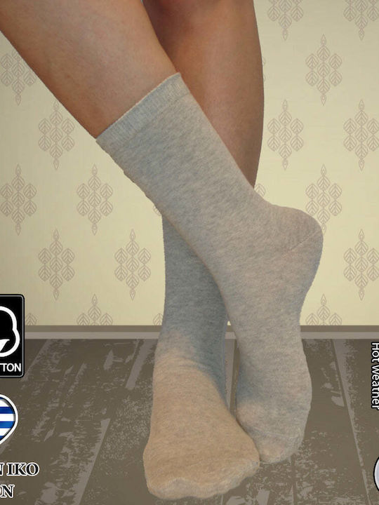 Dimi Socks Γυναικείες Κάλτσες Γκρι