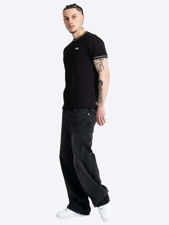 Cuffley Athletic T-shirt Black/Ecru