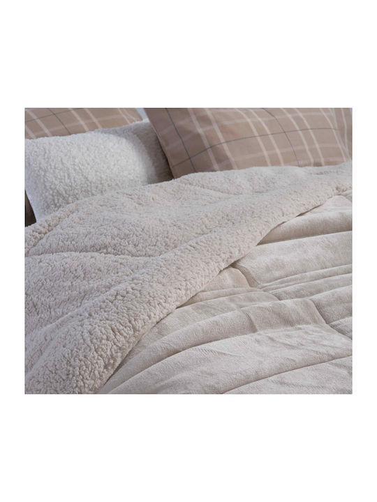 Nef-Nef Homeware Duvet Cover Queen 220x240cm Singular Gray 220 GSMGsm