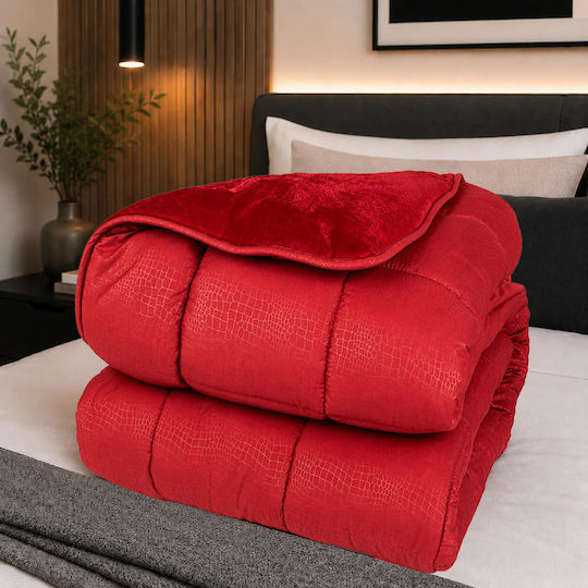 Astron Italy Duvet Cover Queen 220x240cm Wine 90 GSMGsm