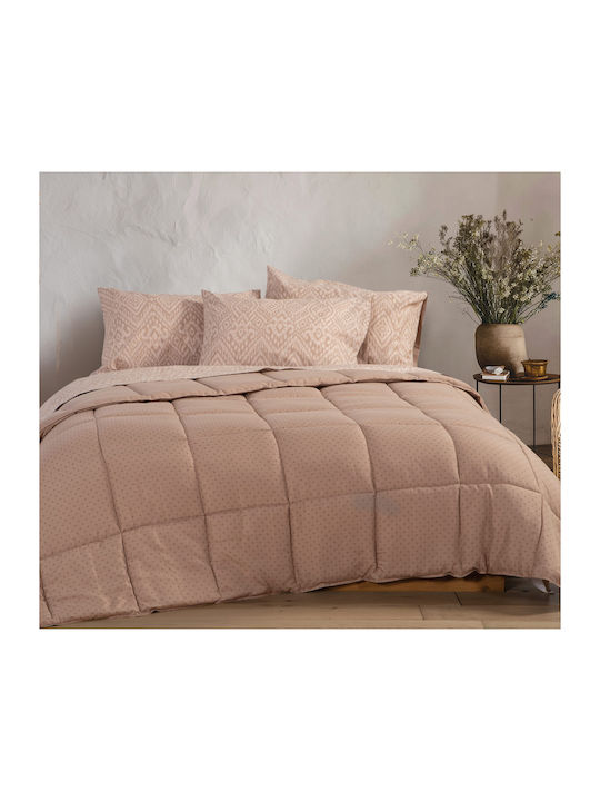 Nef-Nef Homeware Bettdecke Großes Doppelbett mit Microfiber-Füllung 240x220cm Colorfull 230 330 GSMGsm