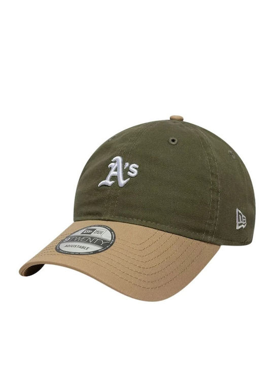 New Era Капела Mini Washed Contrast 920 Oakath Зелена-60856377-green
