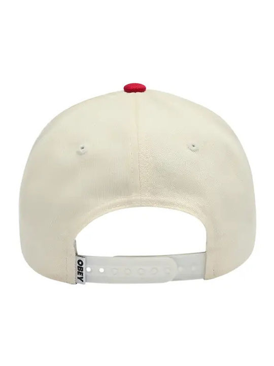 Obey Speed Squad 5 Panel Unisex Καπέλο Cotton True Red Multi 100490154-trm