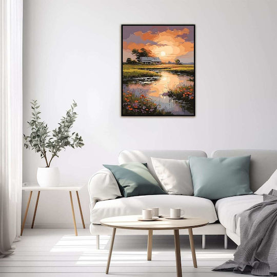 Diy Landscape Σετ Ζωγραφικής 50x40cm